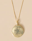 Round Pendant Necklace