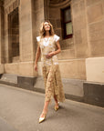 Summer Breeze Skirt Gold