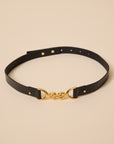 Vienna Belt - Black Leather