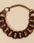 Love Link Choker - Tortoise Shell