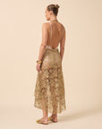 Summer Breeze Skirt Gold