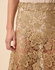 Summer Breeze Skirt Gold