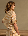 Ever Easy Shirt Gold Stripe