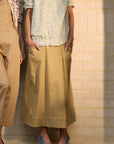 Pocket Skirt Moss