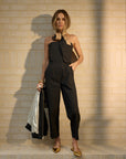 Strapless Jumpsuit Black