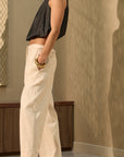 Buckle Pant Cream