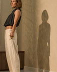 Buckle Pant Cream