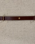 Belmont Belt Chocolate Leather