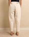 Buckle Pant Cream