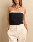 Flatiron Bustier Black