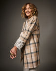 The Kensington Coat Grand Check Boucle