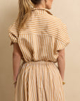 Ever Easy Shirt Gold Stripe
