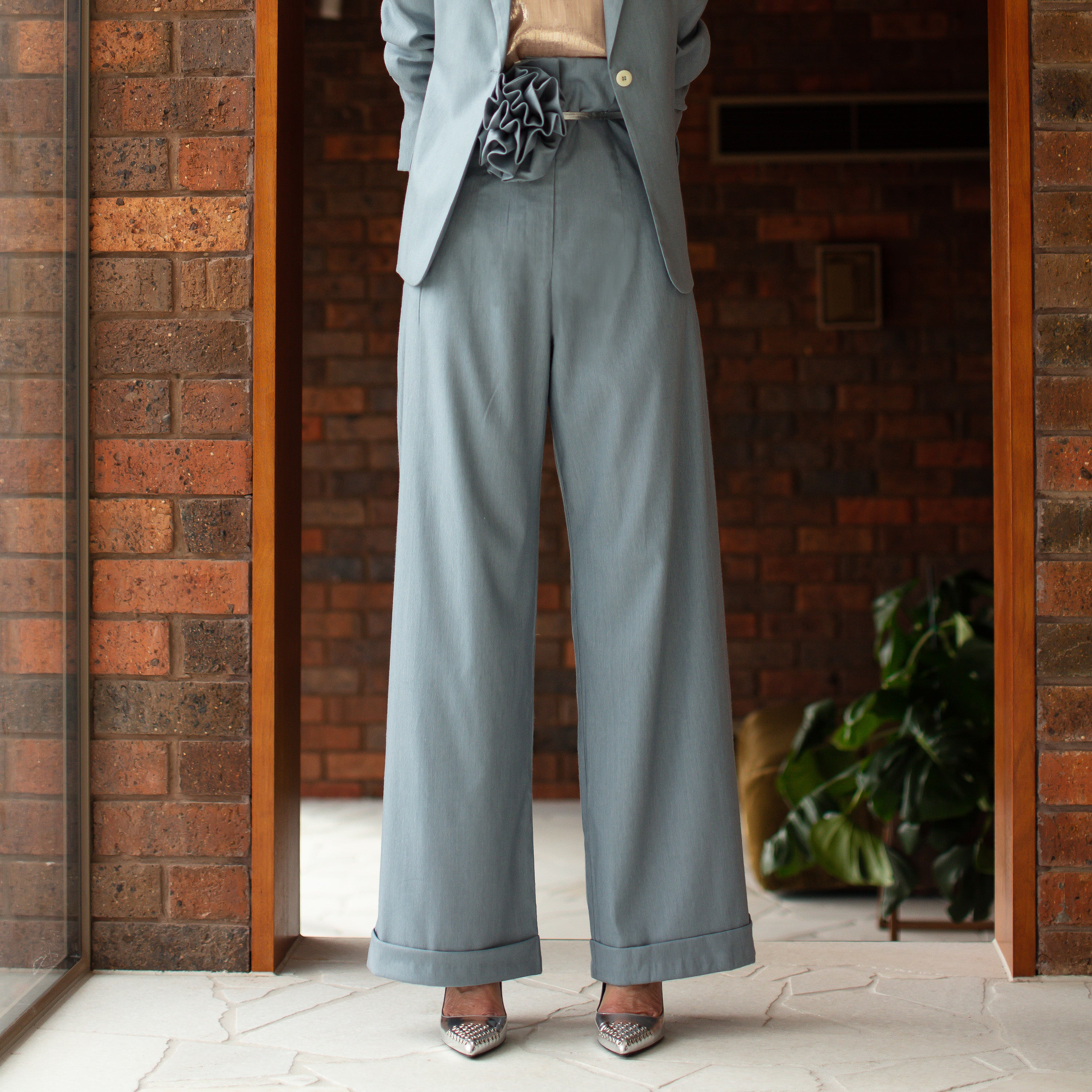 Rampling Pant Stormy Blue