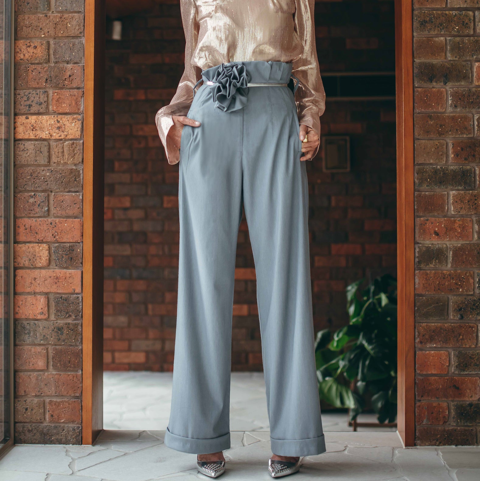 Rampling Pant Stormy Blue