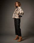 The Oxford Jacket Grand Check Boucle