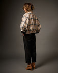 The Oxford Jacket Grand Check Boucle