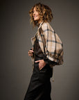 The Oxford Jacket Grand Check Boucle