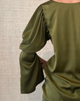 Long Cuff Shirt Moss