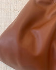 Ruched Shoulder Bag - Milk Chocolate