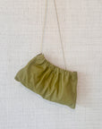 Ruched Shoulder Bag Moss