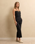 Strapless Jumpsuit Black