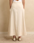 Pocket Skirt Cream