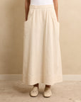 Pocket Skirt Cream