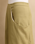 Pocket Skirt Moss