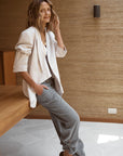 Cord Slouch Pant Sky
