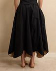Petal Skirt Black/Camel