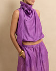 Petal Top Purple