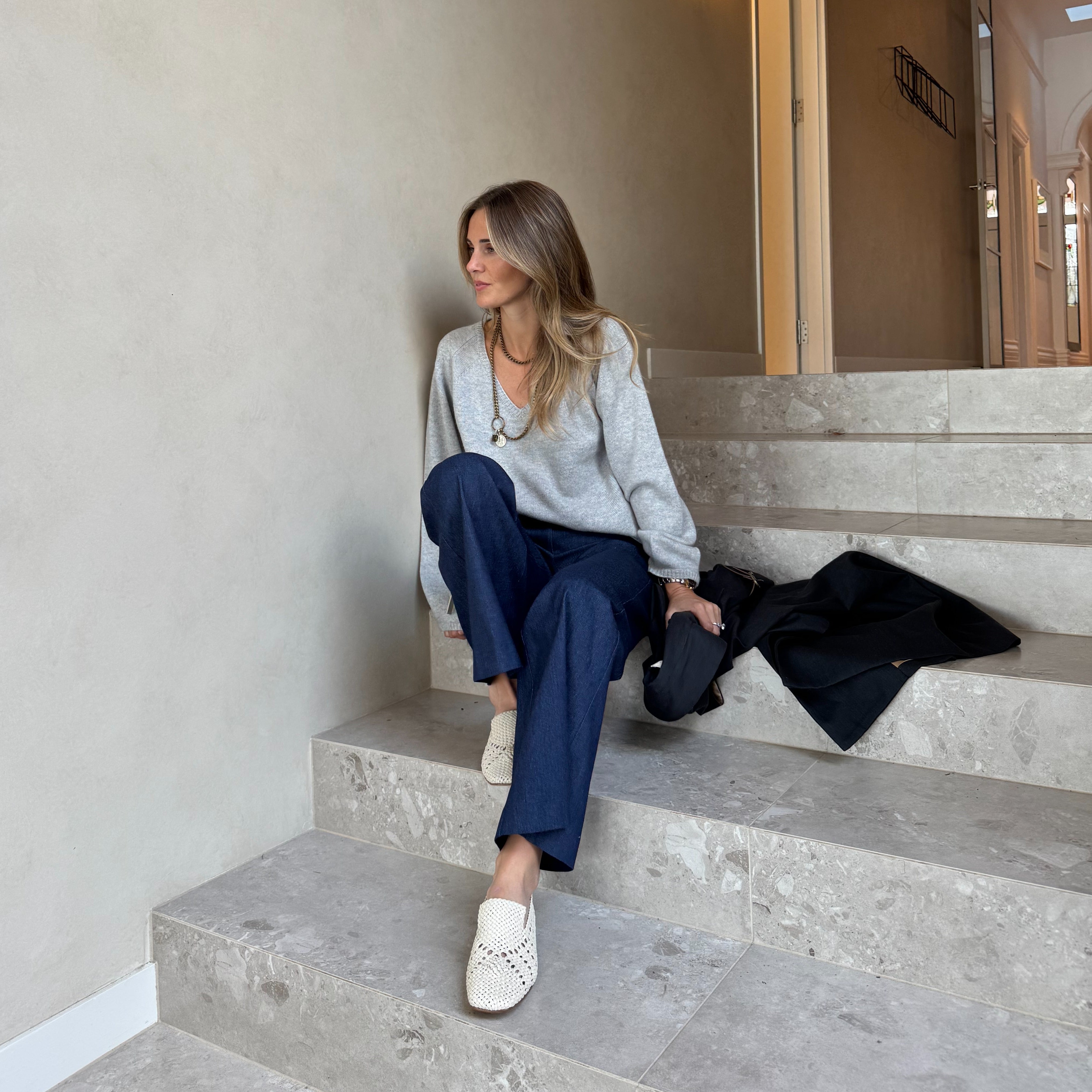 Cashmere Silk Wool Sweater