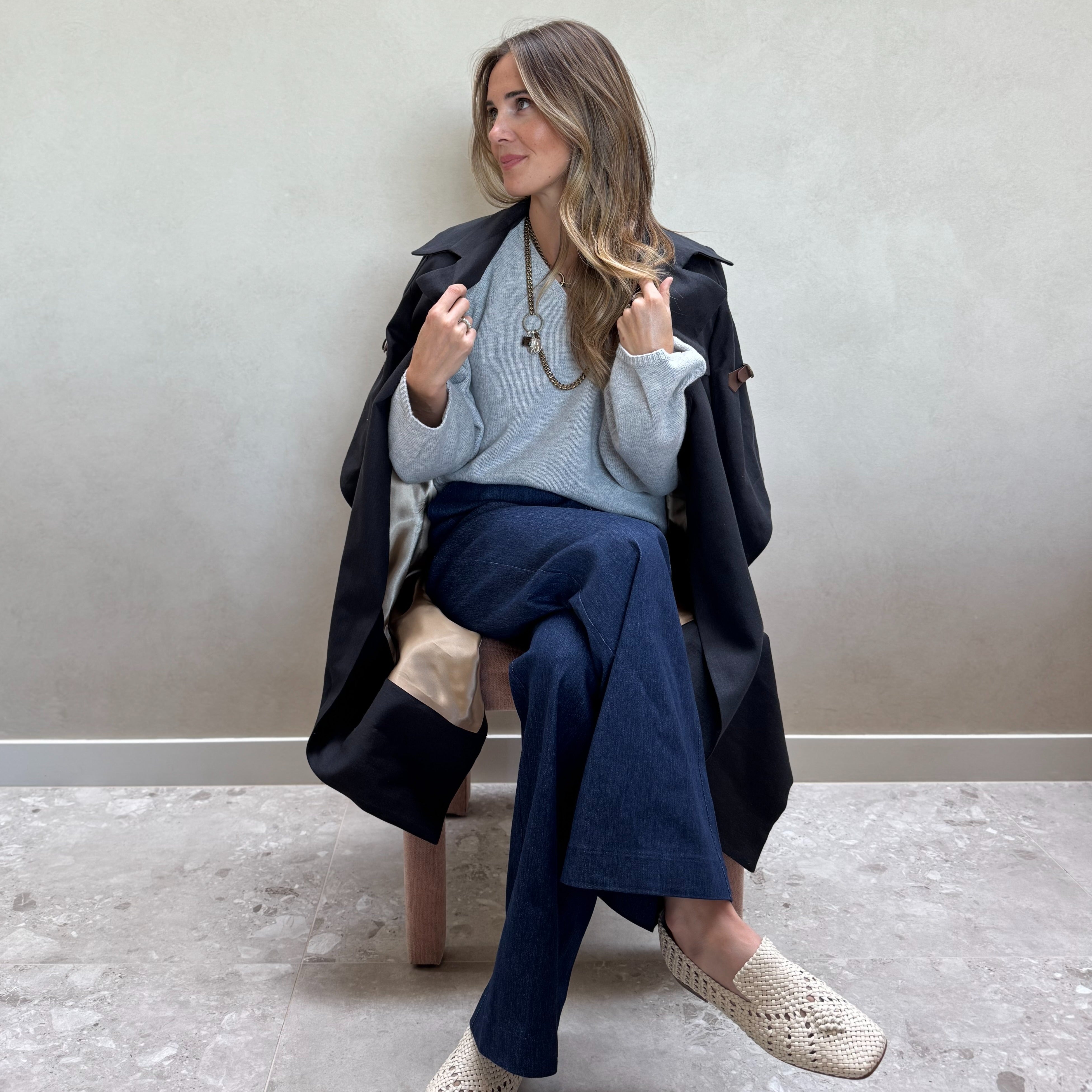 Cashmere Silk Wool Sweater