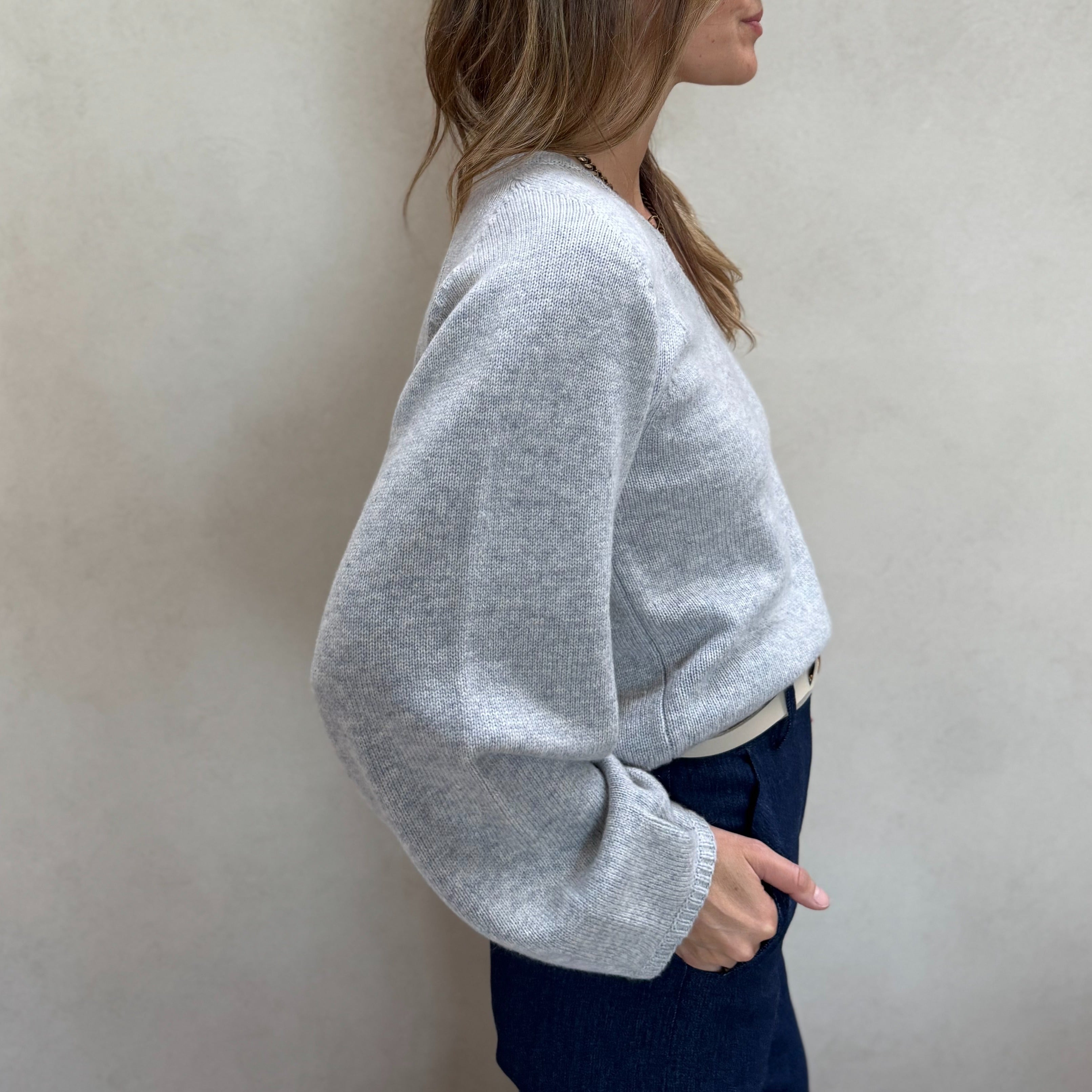 Cashmere Silk Wool Sweater