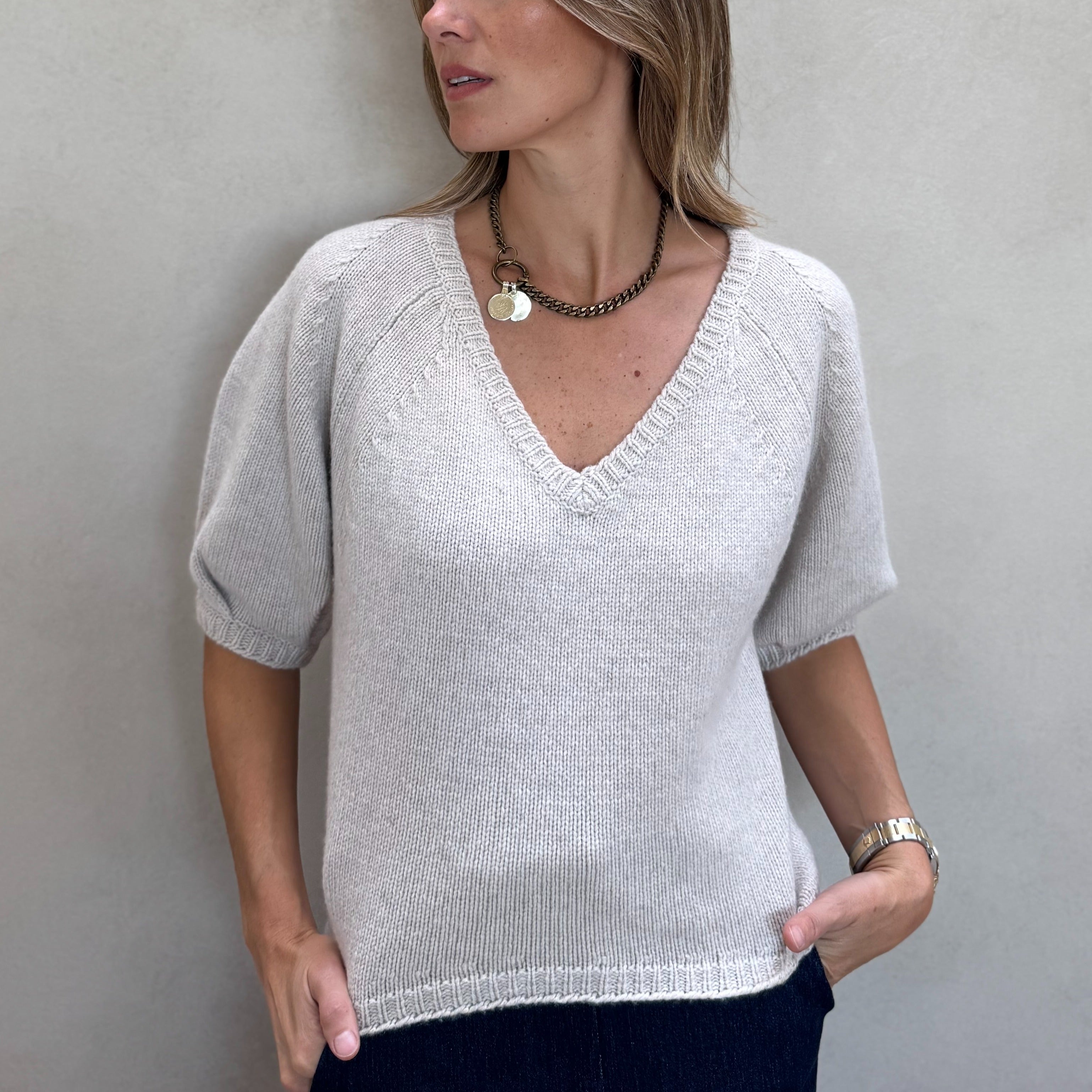 Cashmere Silk Wool Top