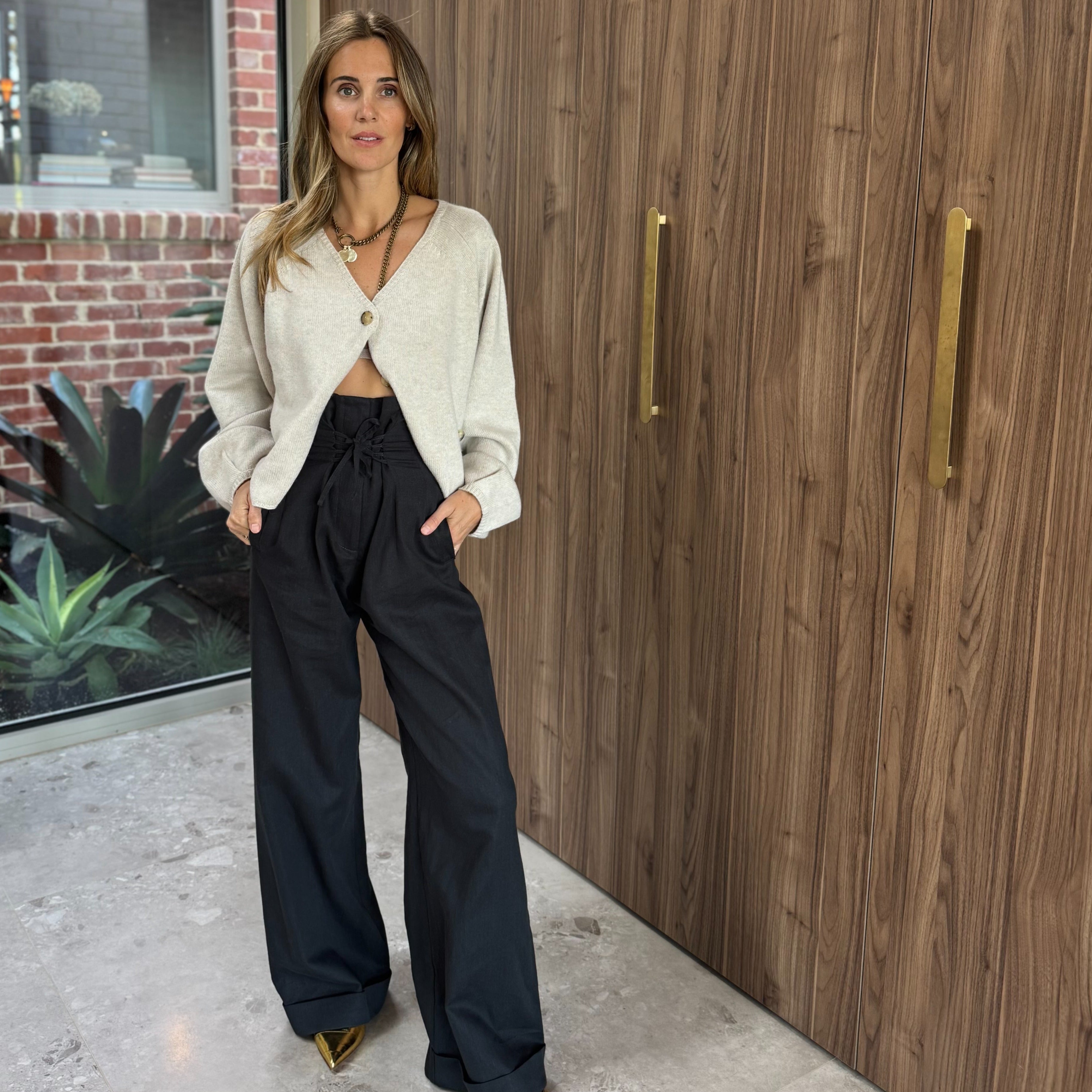 Cashmere Silk Wool Cardigan