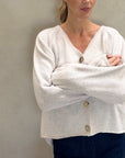 Cashmere Silk Wool Cardigan