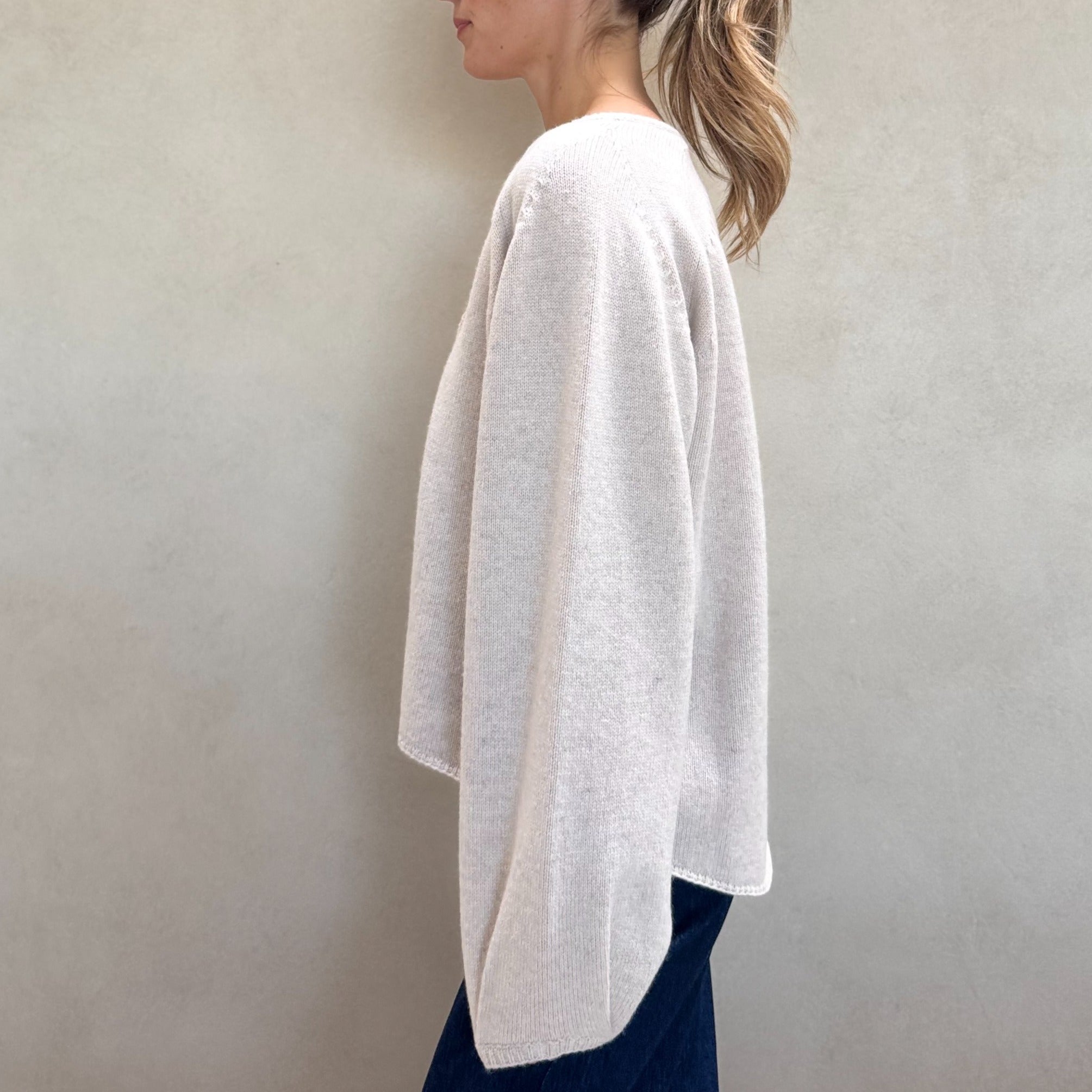 Cashmere Silk Wool Cardigan