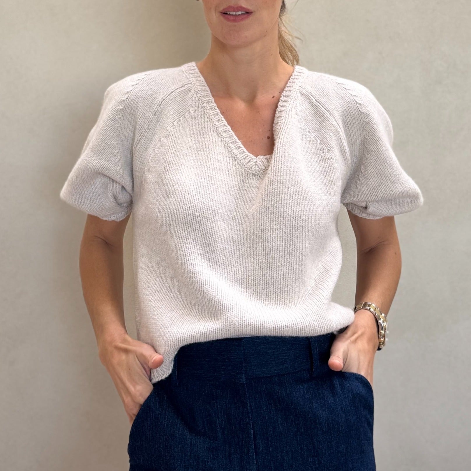 Cashmere Silk Wool Top