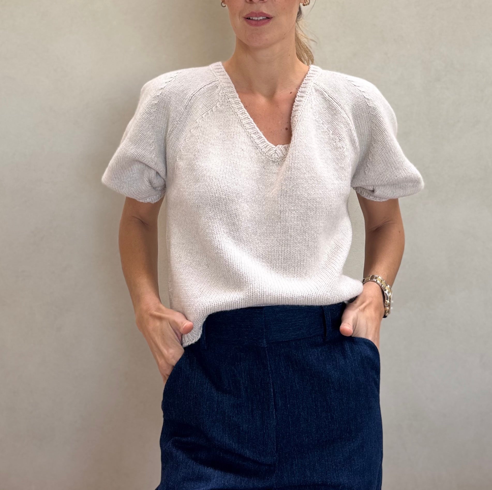 Cashmere Silk Wool Top