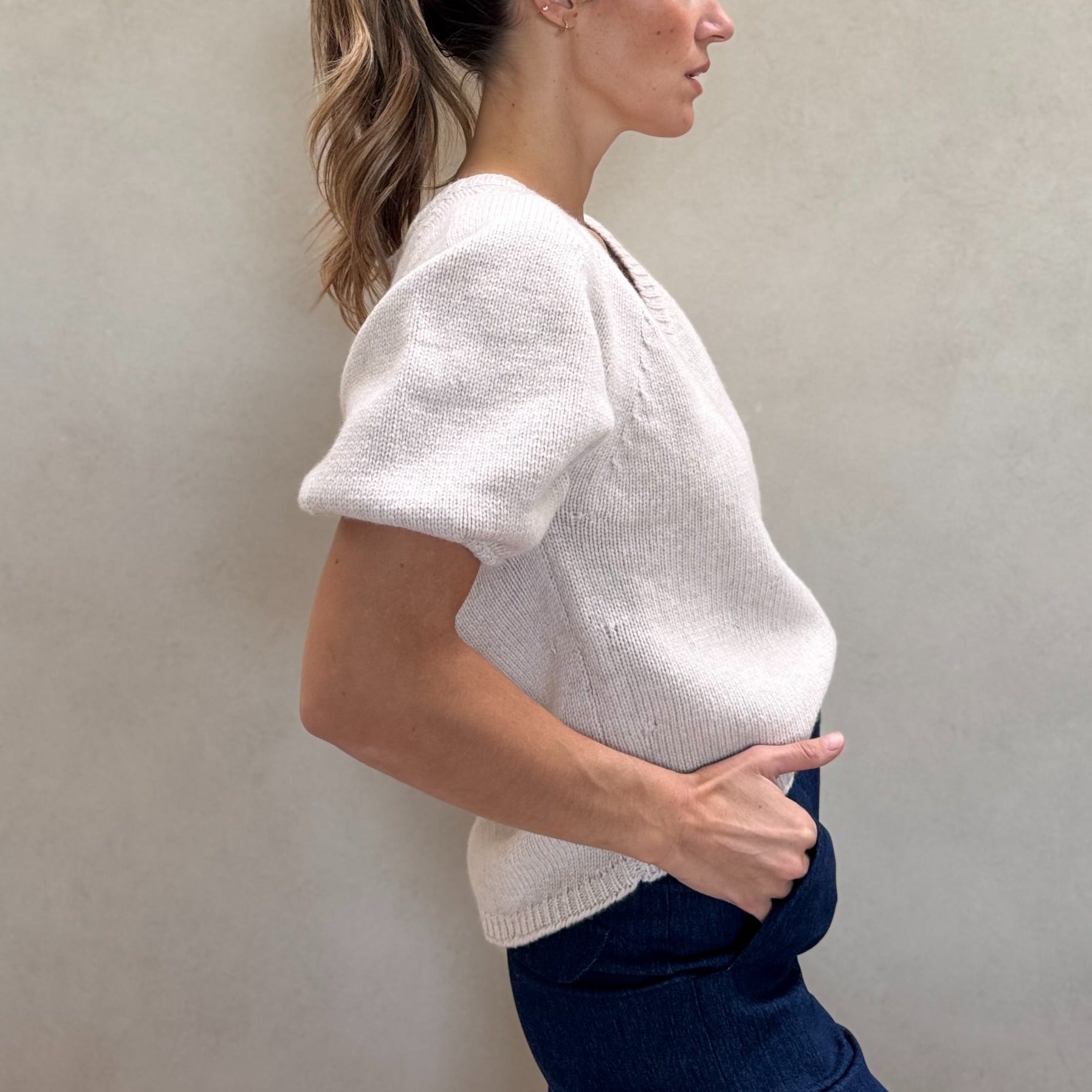 Cashmere Silk Wool Top