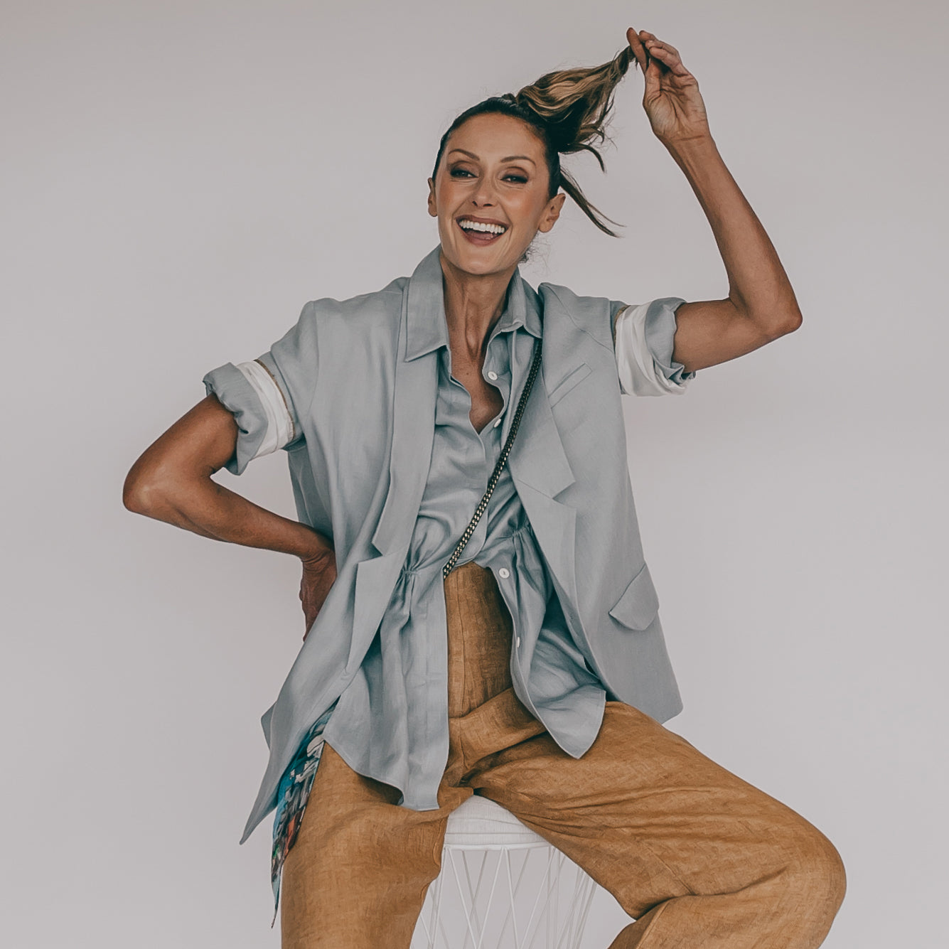 Mare Shirt Periwinkle