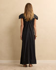 Cap Sleeve Dress Carbon