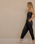Strapless Jumpsuit Black