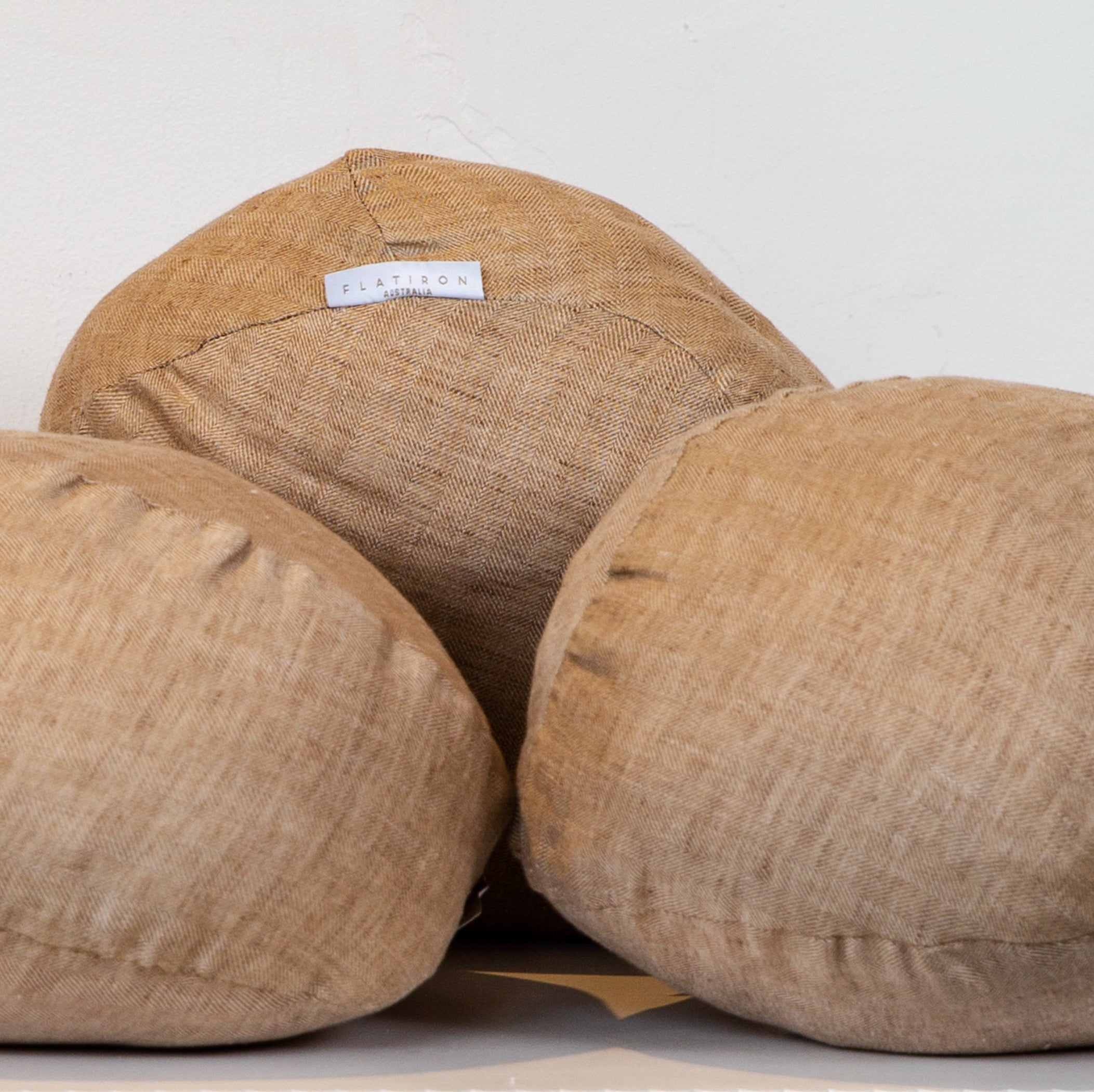 Ball Cushion - Linen