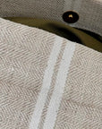 Petrichor Fold Over Clutch White