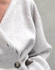Cashmere Silk Wool Cardigan