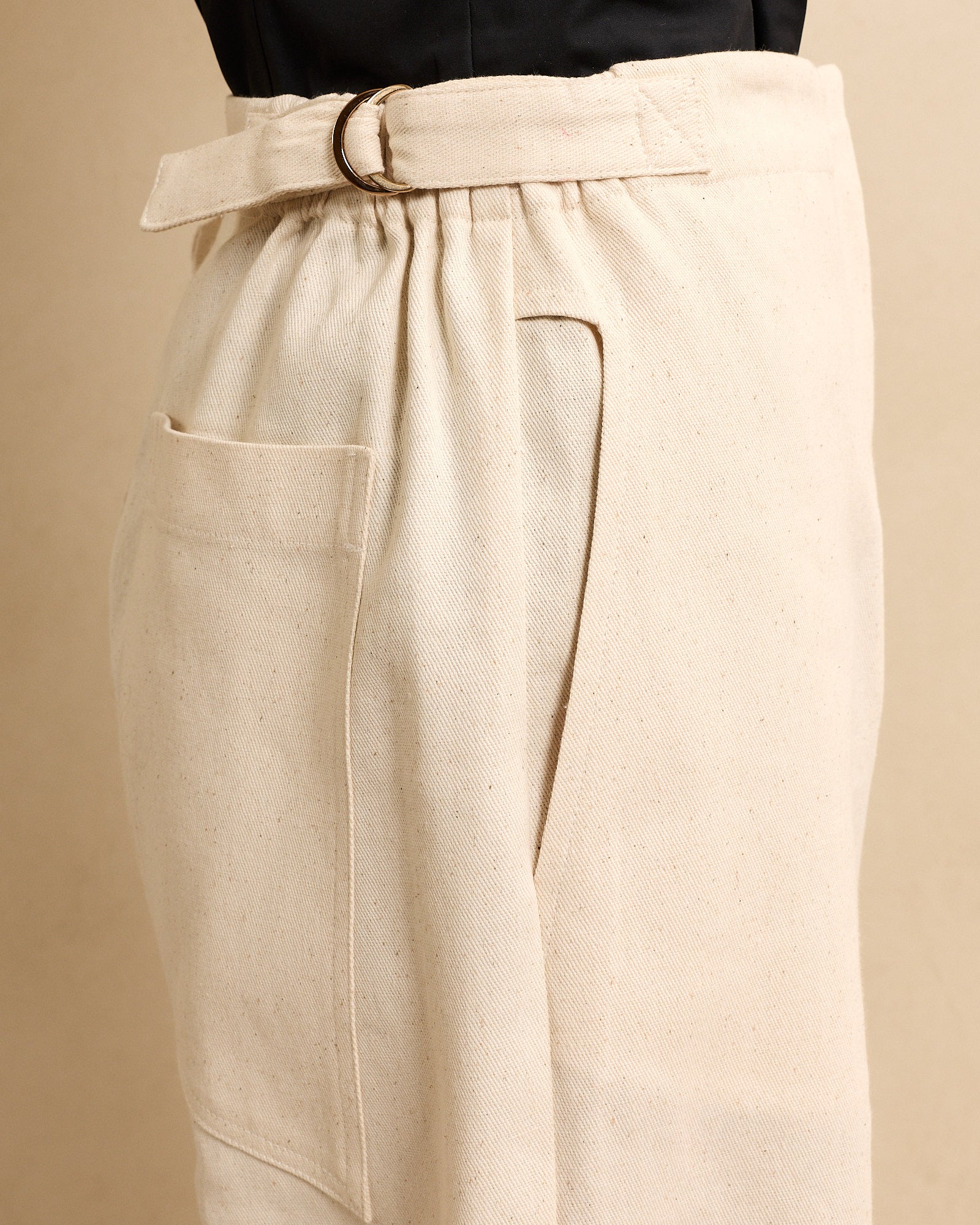 Buckle Pant Cream