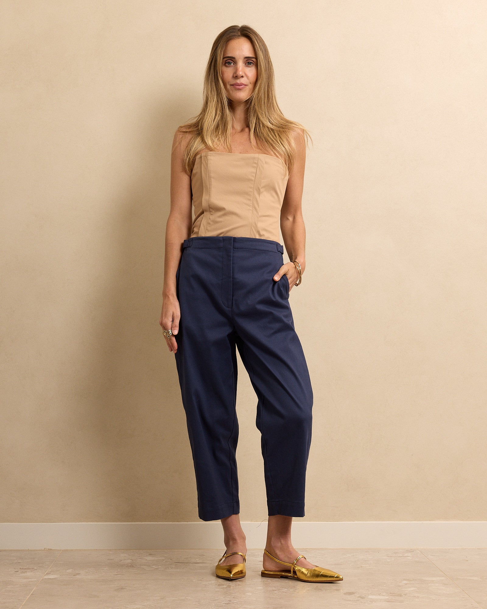 Buckle Pant Indigo