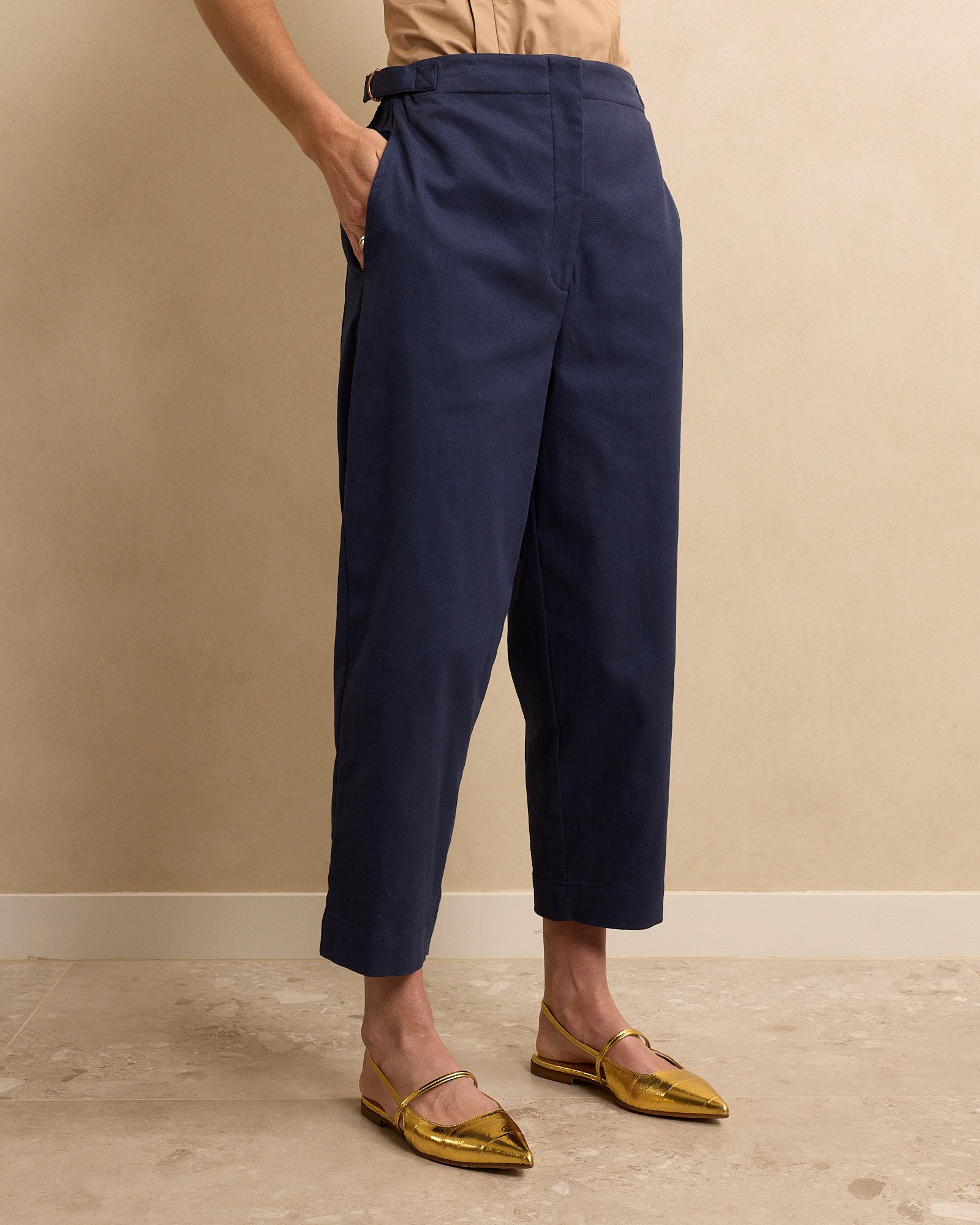 Buckle Pant Indigo
